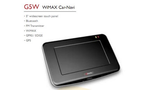 Dmedia G5W — GPS навигатор с WiMax