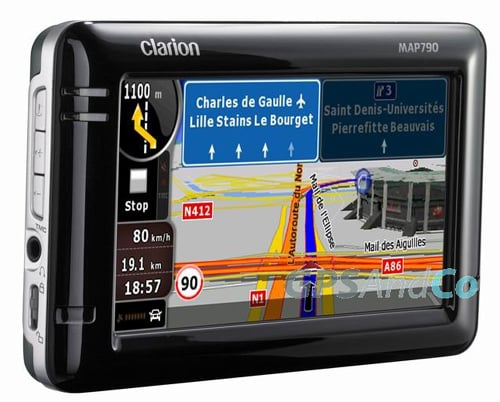 CeBIT 2009: GPS устройства Clarion MAP 690 и Clarion MAP 790