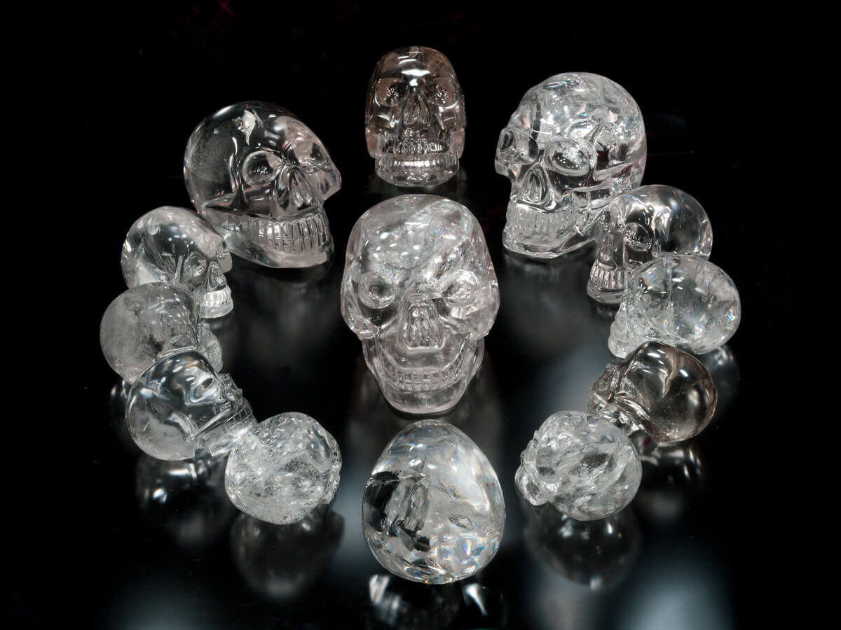 Кристальные черепа, найденные в руинах племени Майя