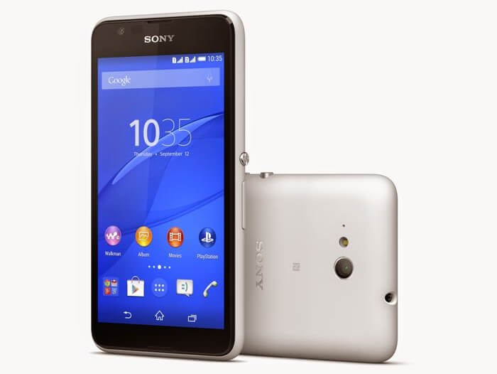 Sony анонсировала новый смартфон Xperia E4g