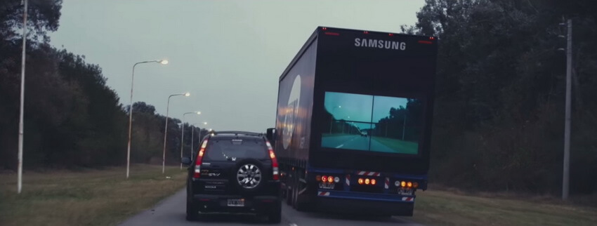 #видео | Гениально простая идея Samsung может спасти тысячи жизней на дорогах