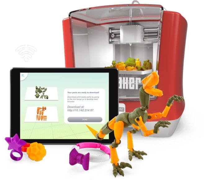 Компания Mattel представила детский 3D-принтер ThingMaker