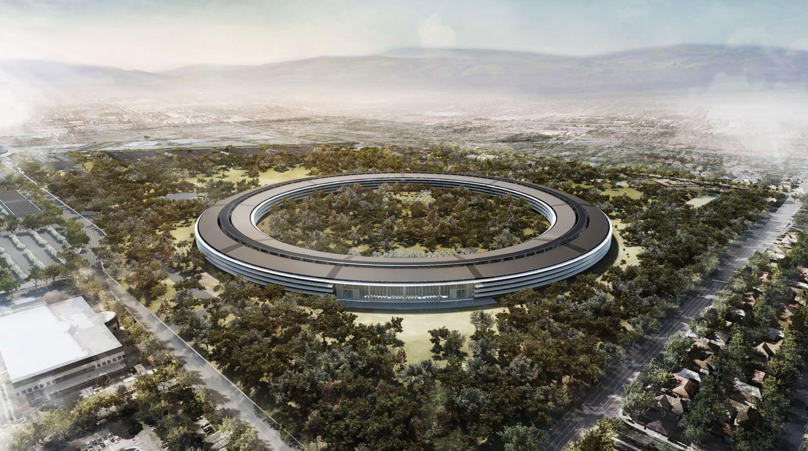 #видео | Как продвигается строительство нового кампуса Apple