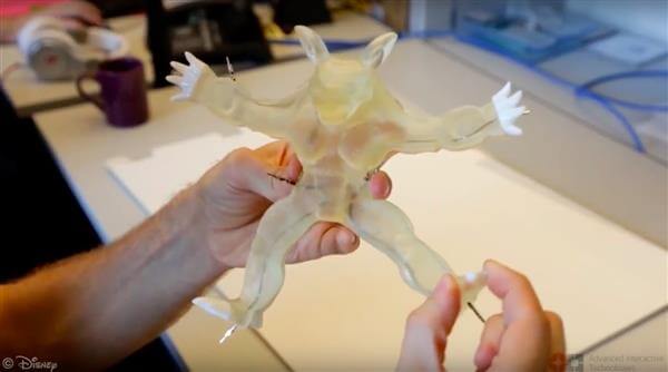 Disney разрабатывает игрушки с композитной 3D-печатной структурой
