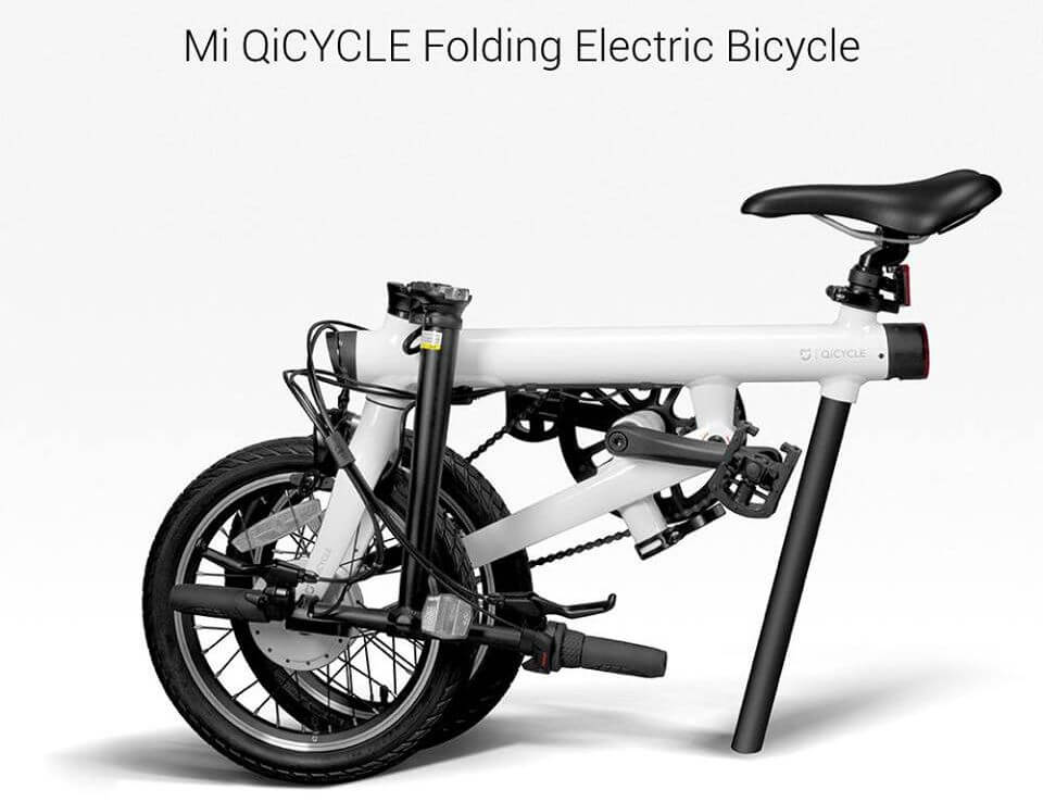 Xiaomi представила складной электровелосипед Mi Qicycle