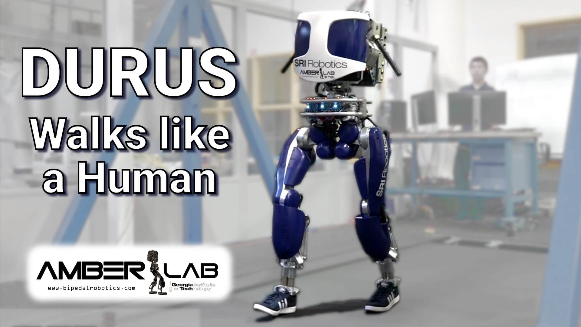 Ещё один робот научился ходить, как настоящий человек