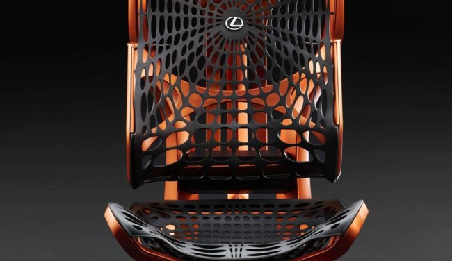 Инженеры Lexus создали автомобильное кресло из паутины 01-1-650x376