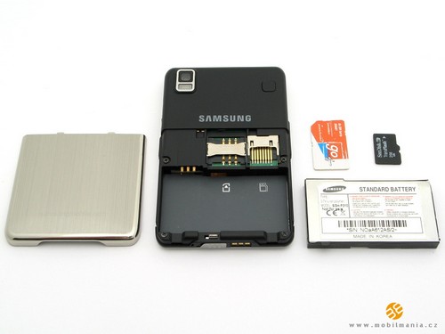 Samsung P310 - аккумуляторный отсек 2