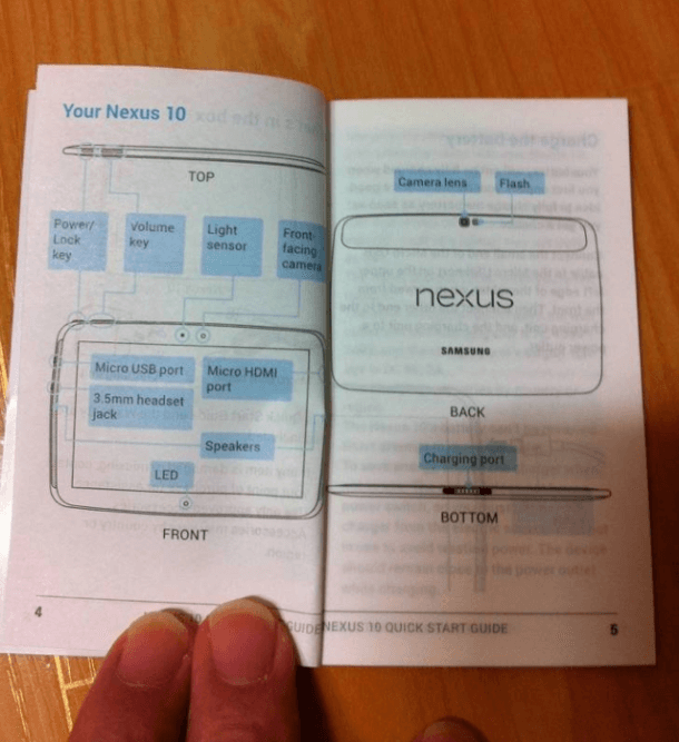 Эскиз Nexus 10 Эскиз Nexus 10