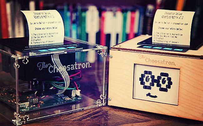 Choosatron tech company Choosatron tech company
