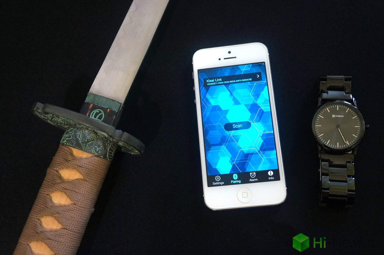 Обзор наручных часов Kisai Katana Link Обзор наручных часов Kisai Katana Link