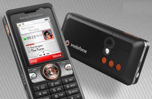 Sony V630i — специально для Vodafone. Фото.