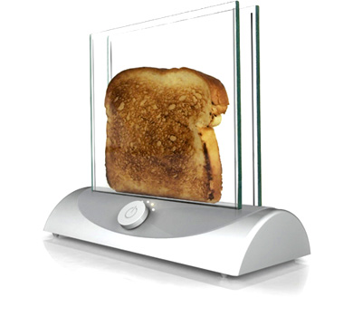 «Прозрачный тостер». Фото.