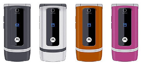 Motorola W375. Фото.