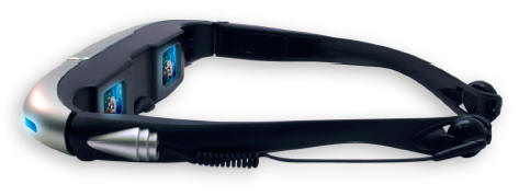Видео очки для владельцев мобильных устройств. Фото.
