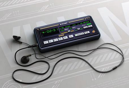 Новая концепция MP3 плеера в стиле Winamp. Фото.
