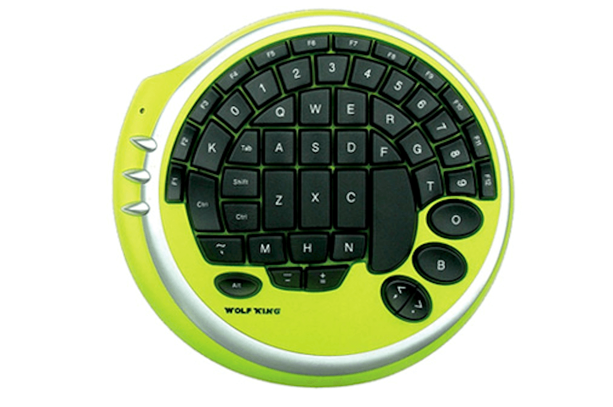 Геймерская клавиатура — Wolfking NV Green Warrior.. Фото.