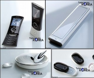 Четыре новые концепции для мобильных телефонов. Фото.