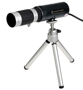 Веб-камера с телескопом. Фото.