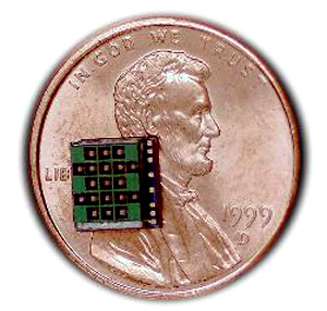 Новый чип для беспроводной передачи данных от HP. Фото.
