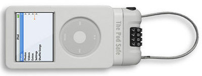Pod Safe — защита для вашего плеера iPod. Фото.