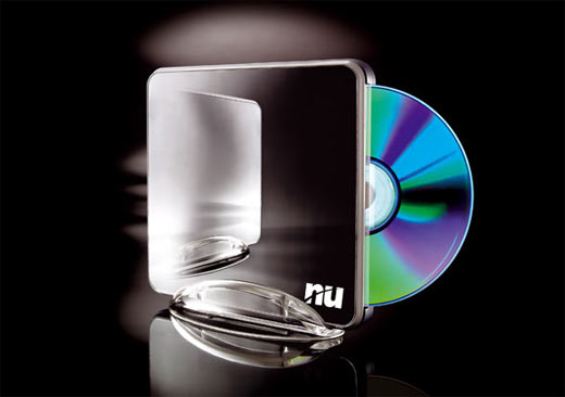 Стильный DVD плеер — NuTech CinePlayer PDP100. Фото.