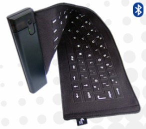 Elektex Bluetooth Fabric клавиатура. Фото.