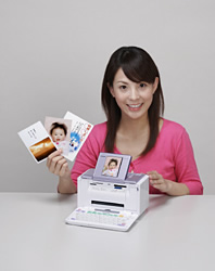 Принтер для печити фотографий — Casio PCP-120. Фото.