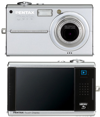 Цифровой фотоаппарат Pentax Optio T20. Фото.