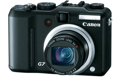 Цифровой фотоаппарат Canon PowerShot G7. Фото.