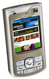 Новая модификация смартфона Nokia N80. Фото.