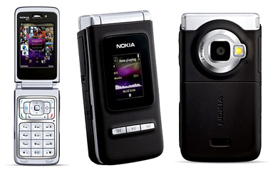 Две громкие новинки от Nokia — N75 и N95. Фото.