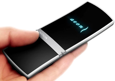 Две новые концепции для сотовых телефонов от Nokia и Sony Ericsson. Фото.