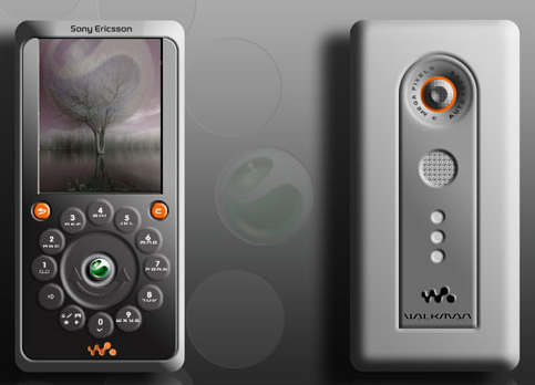 Концепт телефона от Sony Ericsson. Фото.