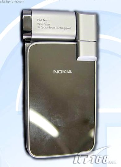 Первые живые фотографии Nokia N93i. Фото.