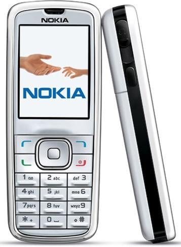 Nokia 6275i — типичный телефон от Nokia со стильным дизайном. Фото.