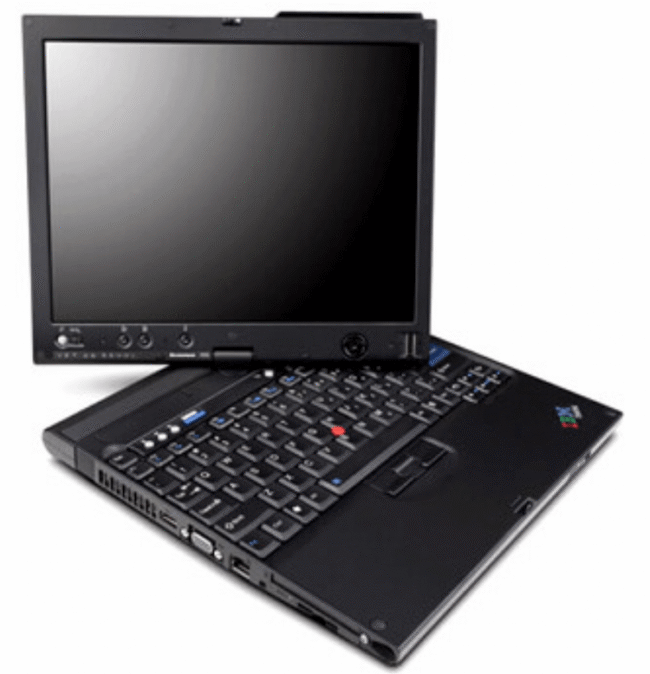 Windows Vista Flip 3D функция в действии. Фото.