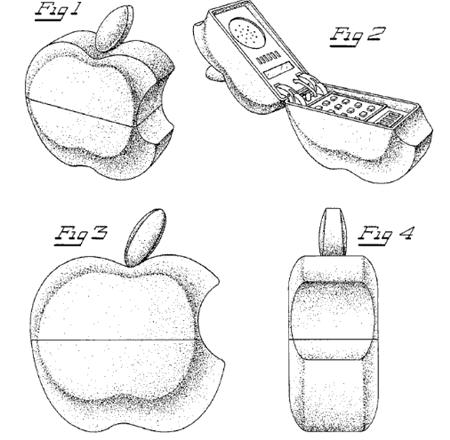 Самая первая концепция телефона от Apple. Фото.