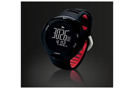 Nike speed+ — часы для людей ведущих активный образ жизни. Фото.