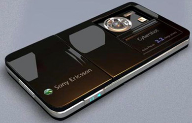 Новая концепция сотового телефона Sony Ericsson. Фото.