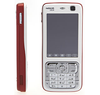 Nokir E828 — китайский клон Nokia N73. Фото.