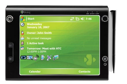 HTC Athena в прошлом, да здравствует HTC Advantage! Фото.