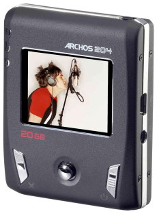 20 Гб MP3-плеер от Archos. Фото.