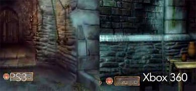 Сравнение графики Playstation 3 и Xbox 360 на примере Elder Scrolls IV: Oblivion. Фото.