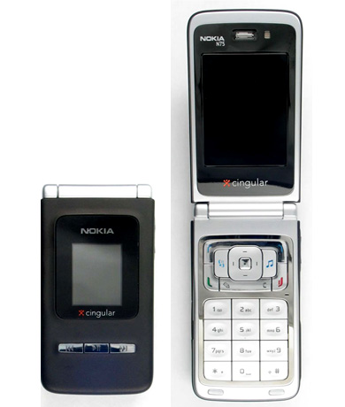 Cingular начинает продажи телефона Nokia N75. Фото.