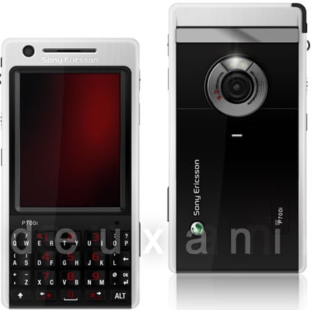 Первые живые фотографии Sony Ericsson P700i. Фото.