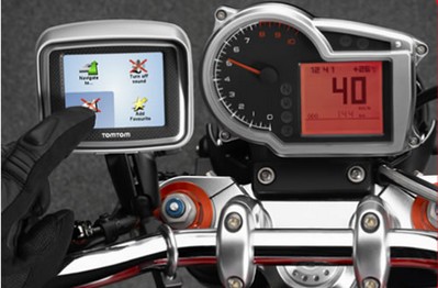 TomTom RIDER 2 — новая GPS для мотоциклистов. Фото.