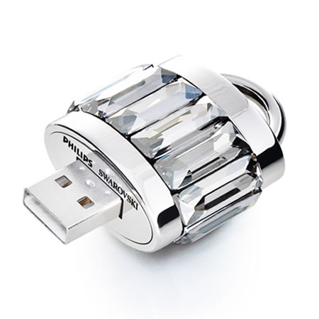 Роскошные USB накопители из коллекции Active Crystals. Фото.
