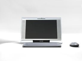 Sony VAIO N30 — UMPC на базе Windows Vista. Фото.