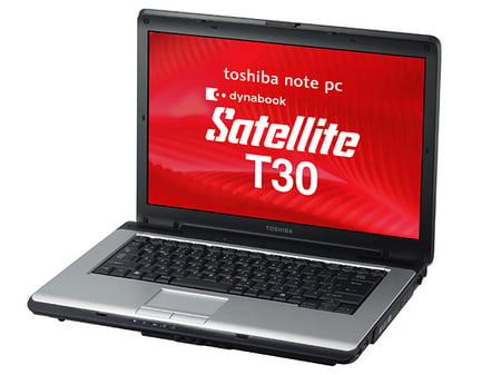 Ноутбук Toshiba Dynabook Satellite T30. Фото.